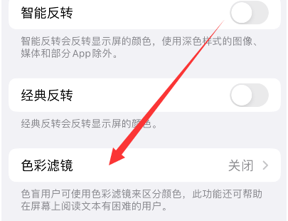 衡南苹果14正规维修分享iPhone14如何关闭色彩滤镜 